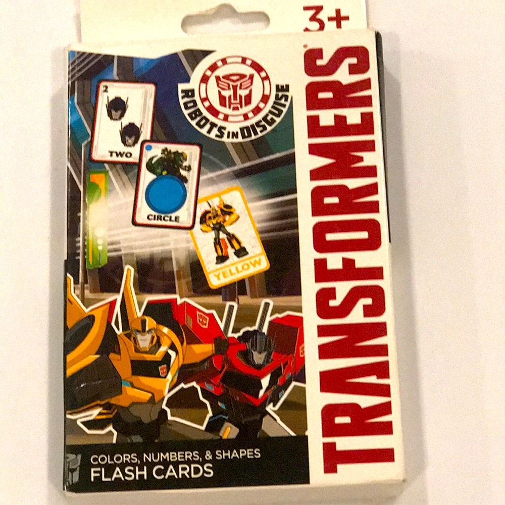 TRANSFORMERS FLASH CARDS